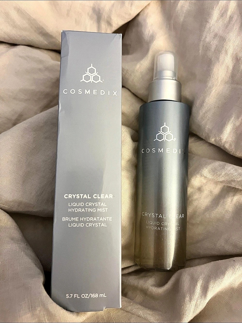 Cosmedix Crystal Clear Liquid Crystal Hydrating Mist Hydrating Mist NWT